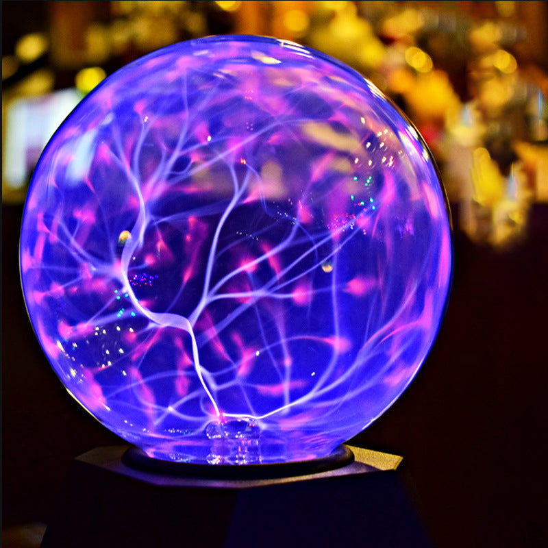3 inch electro-optical ball USB magic light negative ion lamp plasma electrostatic ball magic magic lightning ball glow ball eprolo