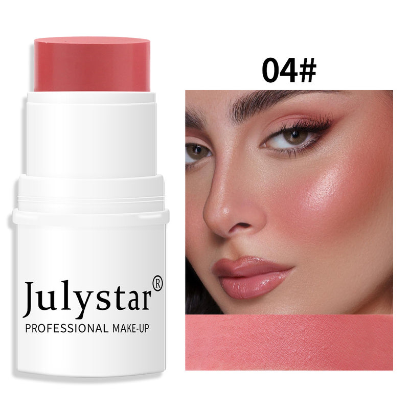 Highlighting Blusher Blush Powder Blusher Matte Blush Stick Single Color Blush