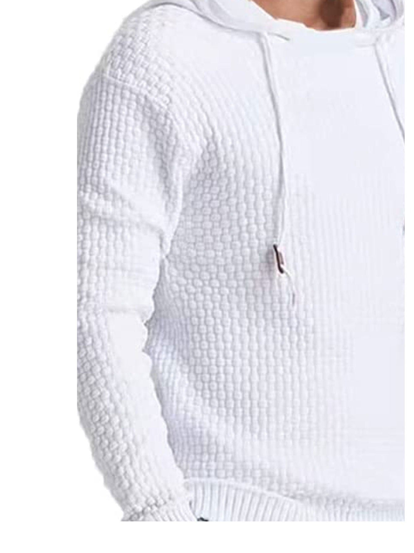 Fall/Winter Men's Jacquard Sweatshirt Long Sleeve Hoodie Sweatshirt