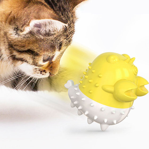 Lobster Shape Electric Vibrating Cat Toy Cat Toothbrush Funny Cat Stick Relieve Boredom Pet Supplies