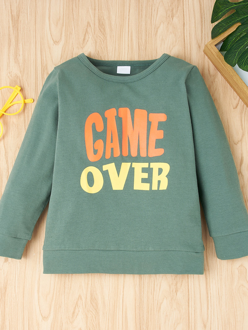 Kids GAME OVER Tee and Joggers Set