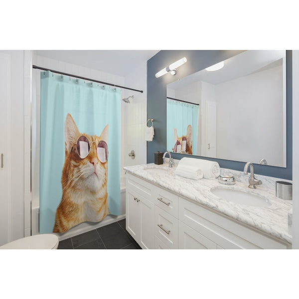 Cat Rules Shower Curtains freeshipping - Annizon Home Essentials