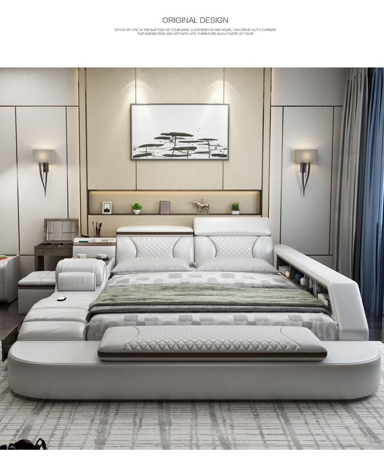 Smart Bed Frame Camas Bedroom Furniture