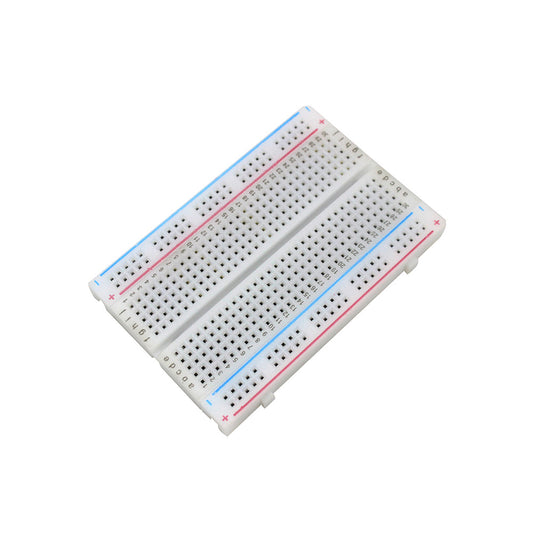 High Quality Breadboard 400-Hole Breadboard Electronic Test Board Solderless Breadboard Splicable Solderless Breadboard Test Circuit Board Experiment Board With Jumpers