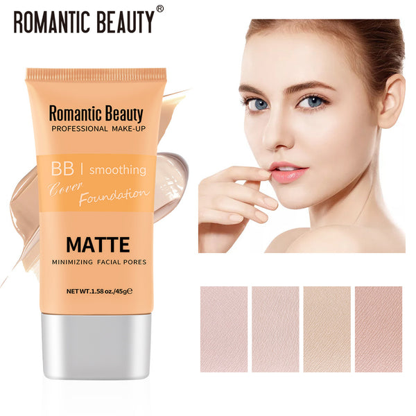 Romantic Beauty Waterproof Non-Standing Portable Foundation Oil Control Long Lasting Concealer Foundation