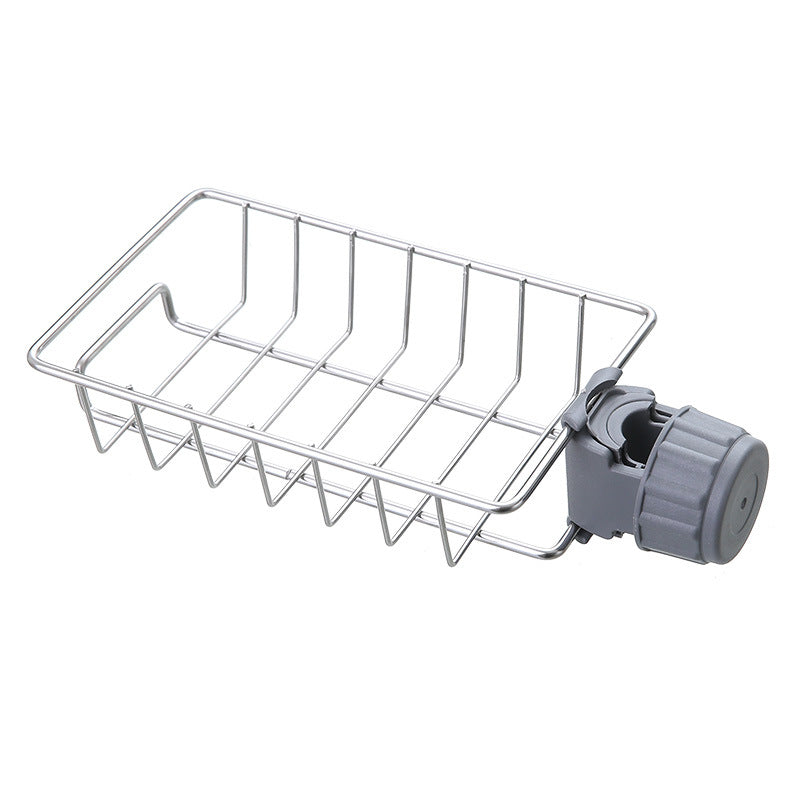 Kitchen Storage Stainless Steel Faucet Rack