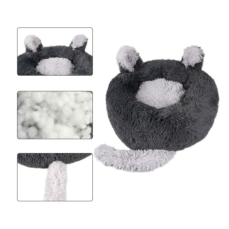 Cat Litter Dog Litter Rabbit Ears Pet Litter Dog Bed Winter Warm Mat Dog Mat Pet Supplies