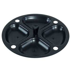 Nordic Ware 3-7/8 in. W Black Aluminum Egg Poacher Insert Tray