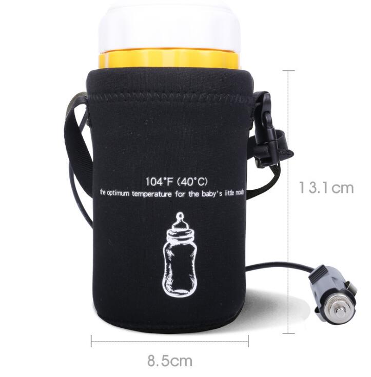 Portable Quickly Baby Feeding Bottle Food Milk Travel outdoor Cup Warmer Heater DC 12V in Car baby Infant Bottle Warmer Heatered