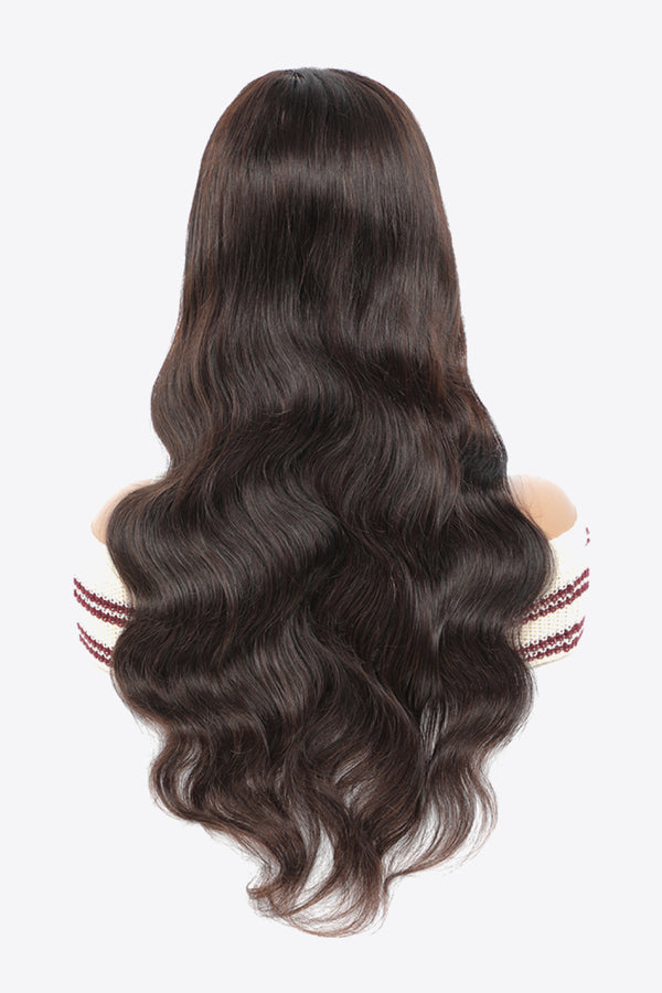 20" 13*4" Lace Front Wigs Body Wave Human Virgin Hair in Natural Color 150% Density