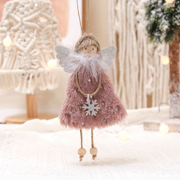 New Christmas Decorative Creative Doll Pendant Angel Girl Pendant Christmas Tree Pendant Christmas items