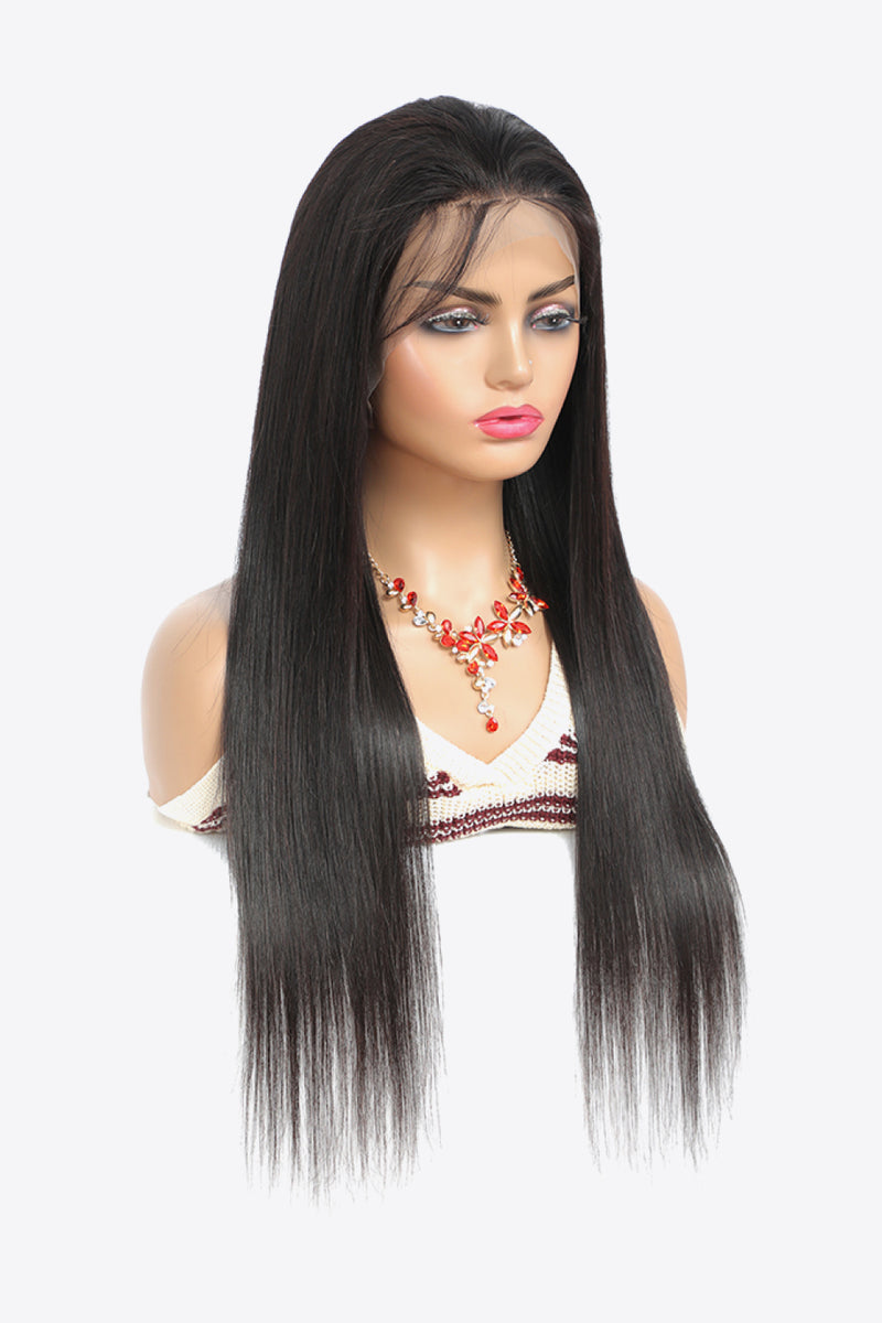 18" 13*4" Lace Front Wigs Human Virgin Hair in Natural Color 150% Density