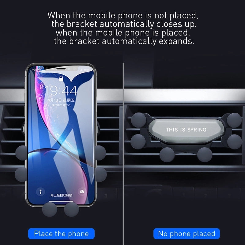 One Universal Car Phone Holder GPS Stand Gravity Stand For Phone in Car Stand No Magnetic For iPhone X 8 Xiaomi Support