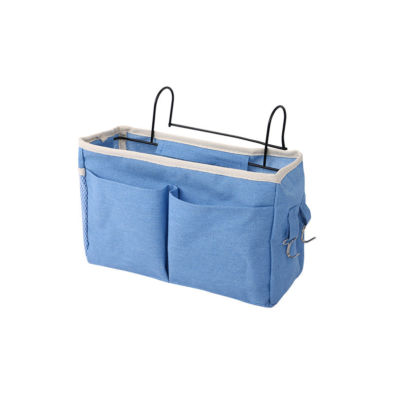 Home Multi-Functional Bedside Hanging Bag College Student Dormitory Bedside Fabric Hanging Basket Bed Debris Sorting Storage Bag