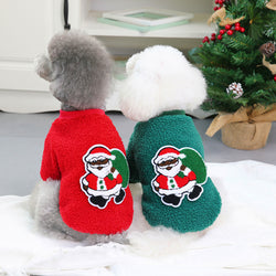 Dog Clothes Autumn/Winter Pet Clothes New Teddy Small Dog Pet Clothes Winter Christmas Tree Sweater