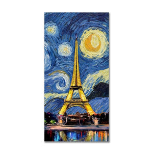 One Night in Paris Canvas Print