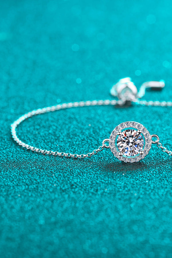 All For Fun 1 Carat Moissanite Bracelet