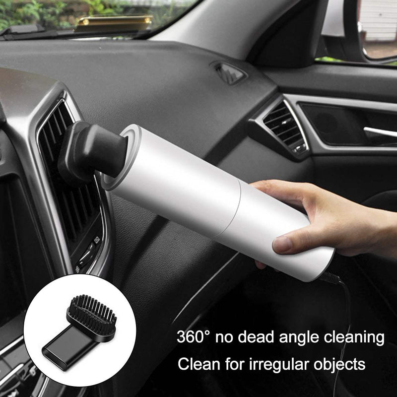 Mini 120W Suction Portable Vacuum Cleaner For Car Low Noise Handheld Car Vacuum For Car Home Computer Cleaning