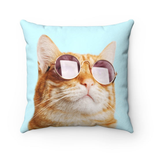 Cat is Always Right Square Pillow freeshipping - Annizon Home Essentials