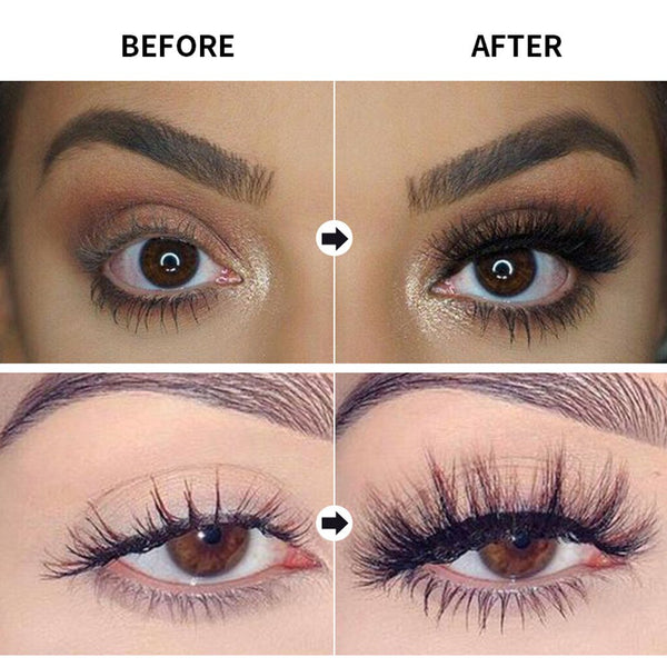 HENGFEI fiber eyelash mascara Black Waterproof Eyelash Long Curling Mascara Eye Lashes Extension makeup mascara de cilios