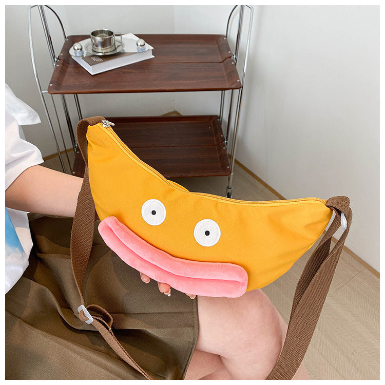 Messenger Bag Cute Big-Billed Duck Small Yellow Bag Girl Funny One-Shoulder Messenger Bag Casual Bag