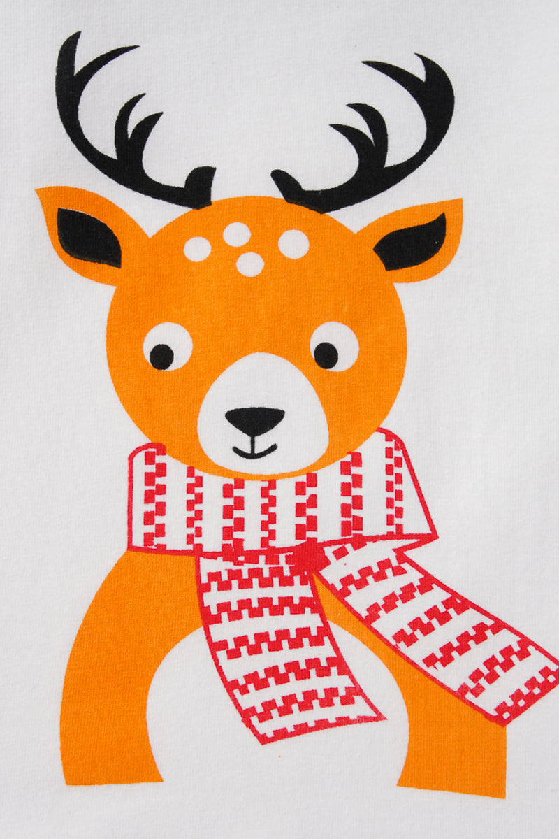 Kids' Reindeer Christmas Pajamas Set