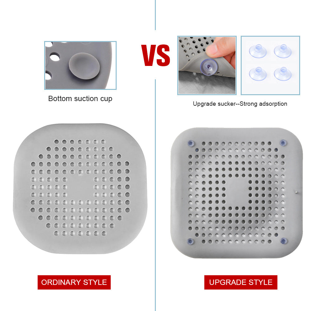 1pc/1 Set, Hair Filters, Sink Anti-Clog Filters, Tub Shower Floor Drain Plugs, Silicone Kitchen Deodorizer Plugs