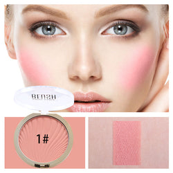 MISSROSE Six-Color Matte Highlighter Blush Blush Nude Makeup Repair Powder Brighten Skin Tone Blush Palette