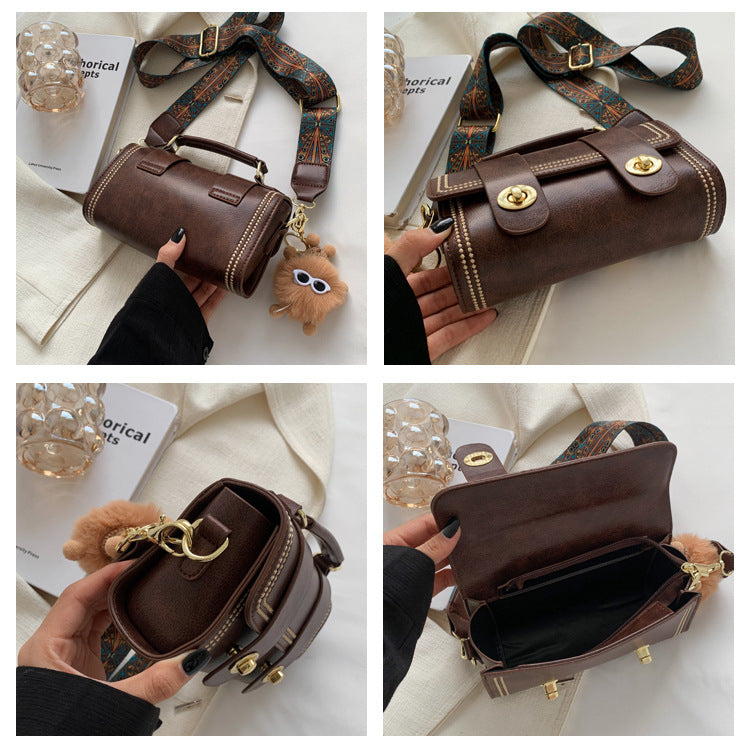 New Niche Design Light Luxury Small Bag Fashionable Versatile Soft Leather One Shoulder Women's Bag