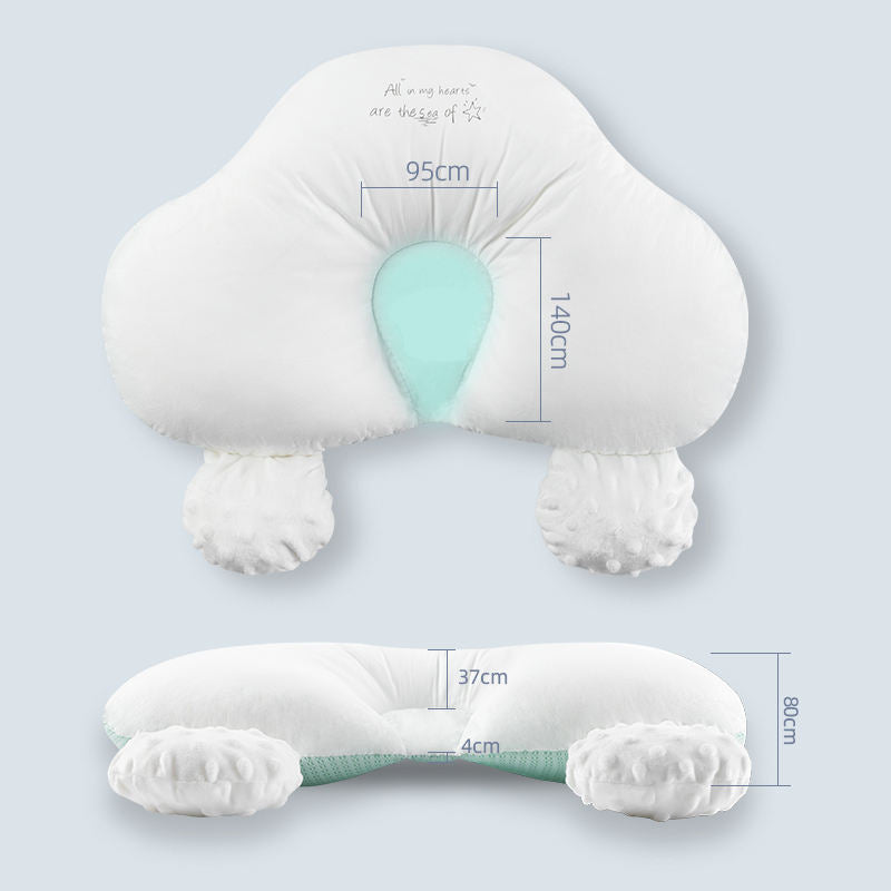 Baby Stereotyped Pillow Summer Breathable Comfort Pillow To Correct Head Shape Head Guard Sleeping Newborn Baby Anti-Bias Head