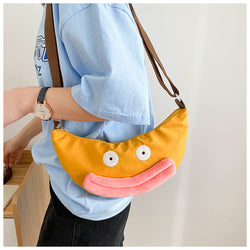 Messenger Bag Cute Big-Billed Duck Small Yellow Bag Girl Funny One-Shoulder Messenger Bag Casual Bag