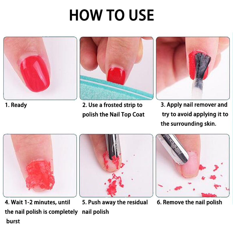 VINIMAY UV LED Gel Nail Polish Burst Magic Remover Liquid to Remove The Sticky Layer Gel Nail Degreaser Cleaner Gel Lak Remover