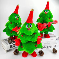 Electric Plush Dancing Christmas Tree Glowing Singing Christmas Toys Children's Gift