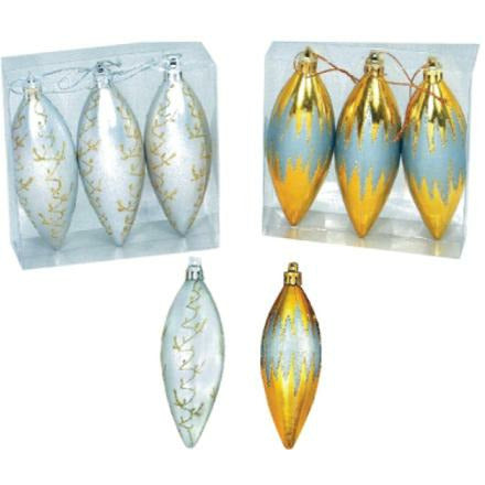 Christmas Balls - Tear Drop Design - Annizon Home Essentials