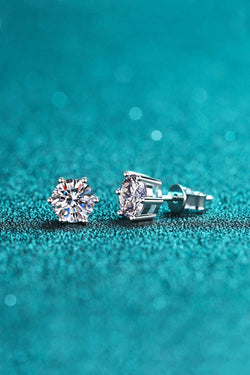 Endless Cheer Moissanite Stud Earrings