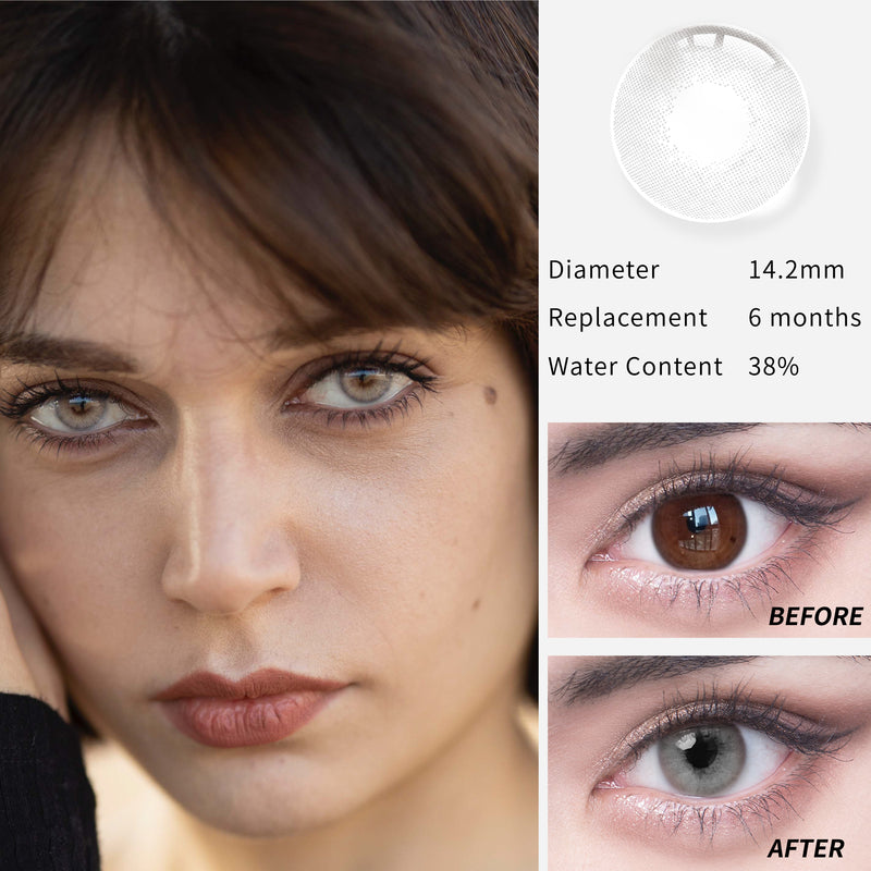 1Pcs FDA Certificate Eyes Beautiful Pupil Colorful Girl Cosplay Contact Lenses