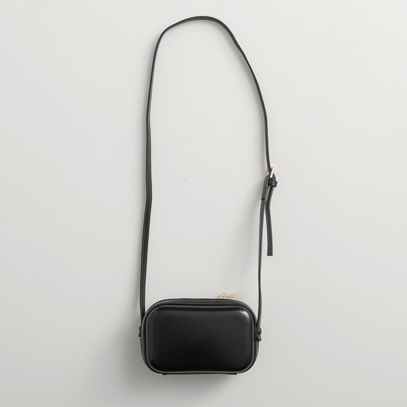 Spring And Summer New Korean Version Retro Mini Messenger Bag Female Ins Wild Shoulder Bag Trendy Texture Small Square Bag