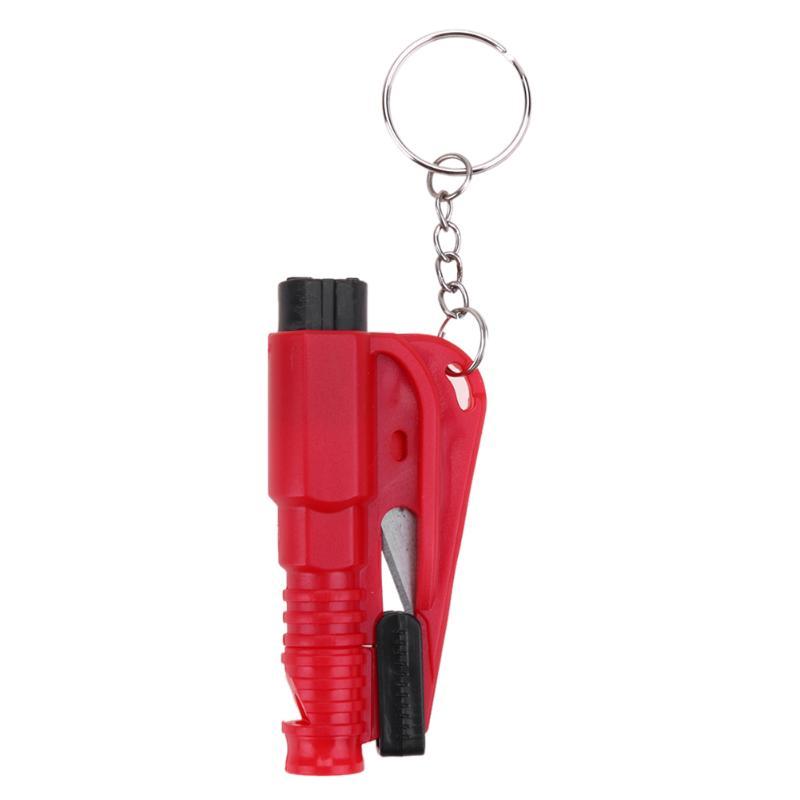 Emergency Mini Safety Hammer Auto Car Window Glass Breaker Keychain Escape Tool