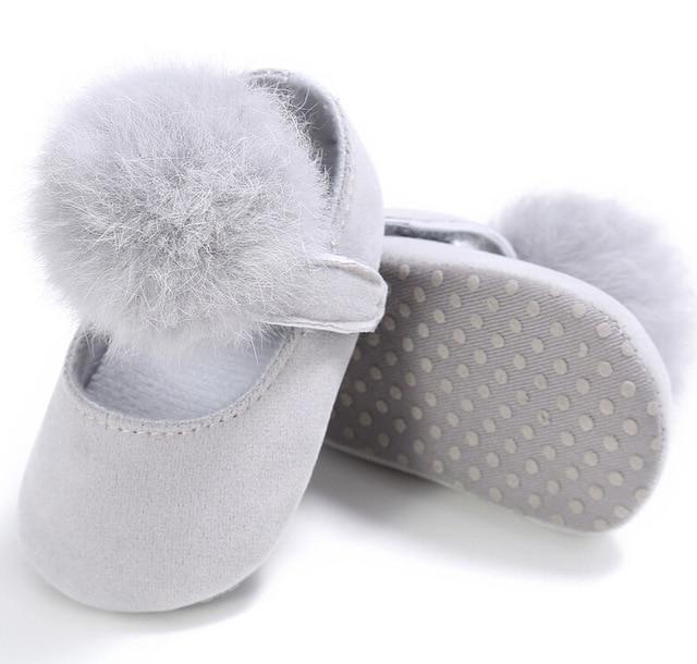 Baby Girl Soft Plush Shoes