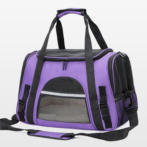 Pet Bag Portable Cat Backpack Simple And Breathable Pet Bag Crossbody Pet Bag Pet Car Bag