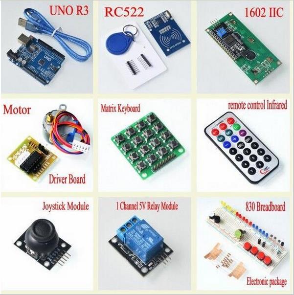 NEWEST RFID Starter Kit for Arduino UNO R3 Upgraded version Learning Suite With Retail Box