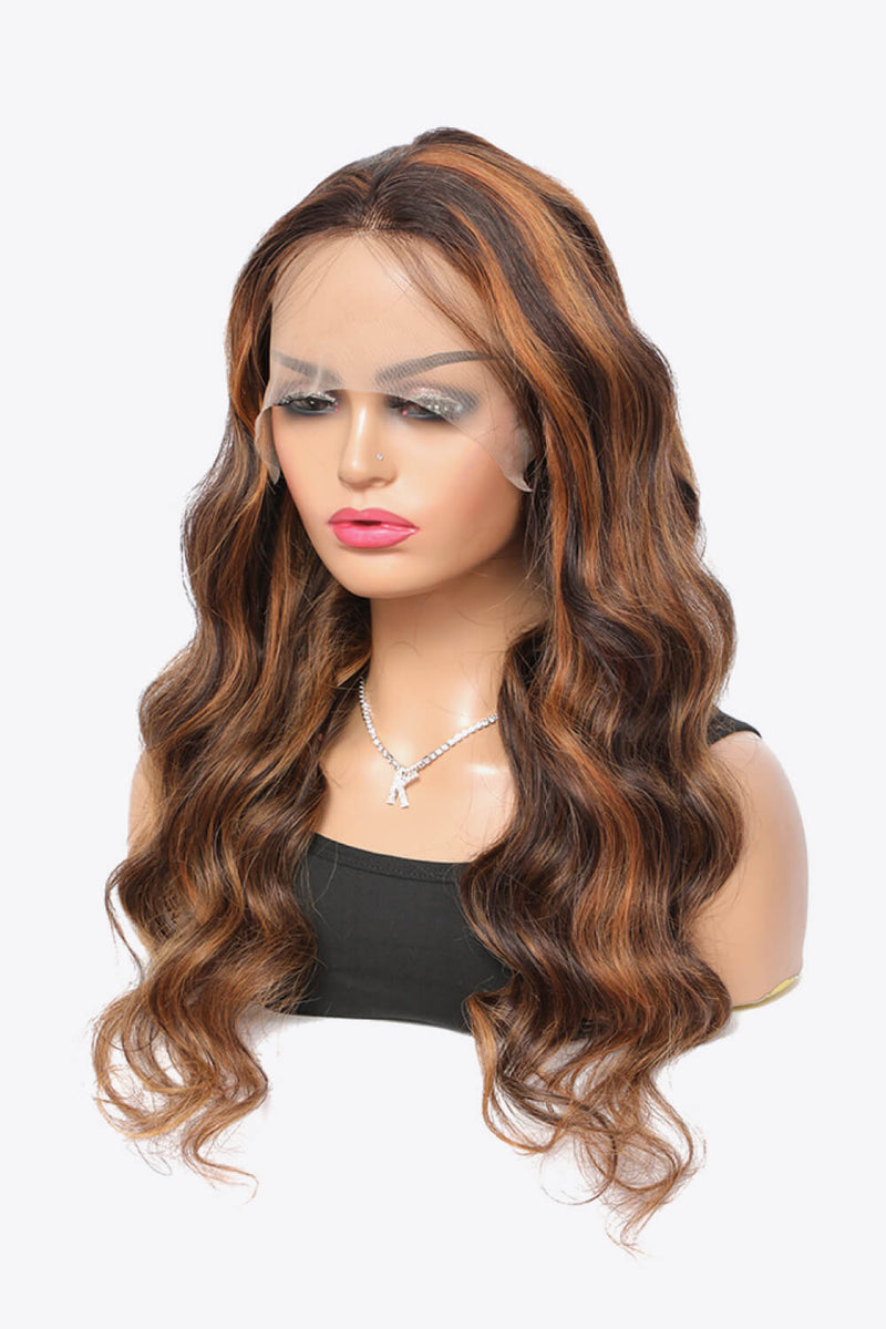 18" #p4/27 13*4" Lace Front Wave Wigs Human Virgin Hair 150% Density