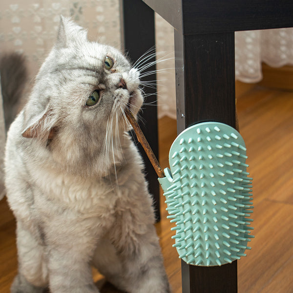 Corner Rubbing Device Rubbing Itching Massage Comb Cat Toy Teasing Cat Stick Pet Cat Supplies