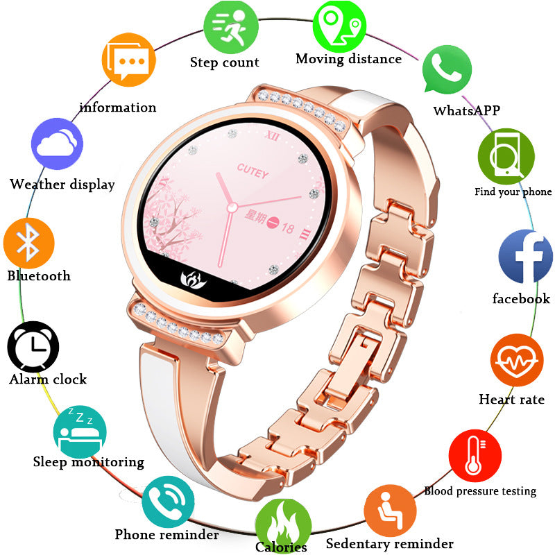 BANGWEI / Lige New Smart Watch Multi-Function Ladies Bracelet