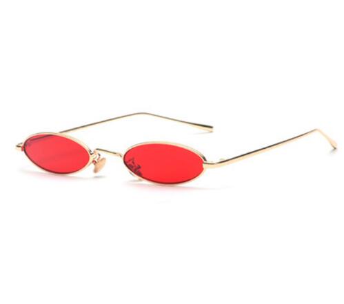 Vintage Small Oval Sunglasses for Women Men