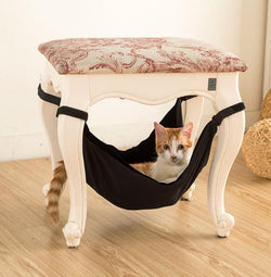 Cat Bed Pet Kitten Cat Hammock Removable Hanging Soft Bed Cages for Chair Kitty Rat Small Pets Swing