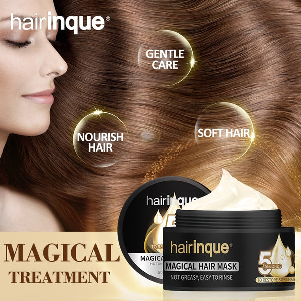 HAIRINQUE 50ml Magical treatment hair mask moisturizing nourishing 5seconds Repair hair damage restore soft hair care mask