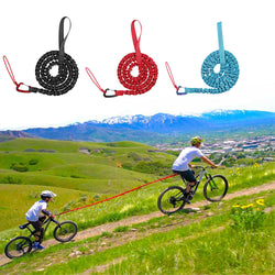 Bicycle Tow Rope Bicycle Traction Rope Mountain Bike Parent-Child Pulling Rope Convenient Trailer Rope