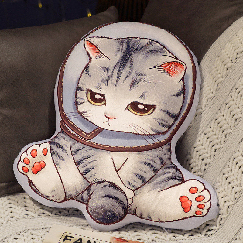 New Cute Double-Sided Printing Cat Pillow eprolo
