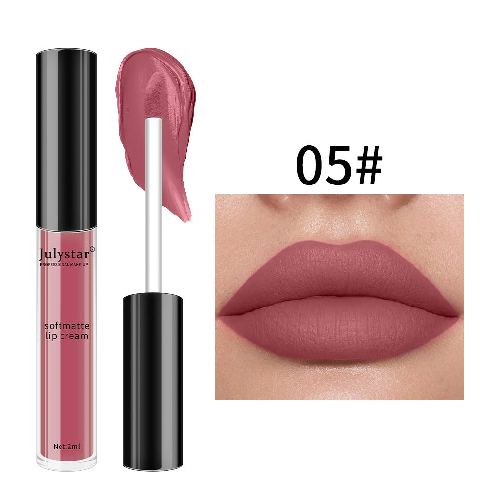 Christmas Makeup Powder Mist Matte Candy Lip Glaze Matte Long Lasting Moisturizing Liquid Lipstick